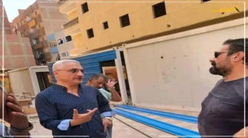 بشرى لأولياء الأمور.. الكرفانات بديل مؤقت لحل أزمة الكثافات في مدرسة الفاروق عمر بالقاهرة استعدادًا للعام الجديد. 1